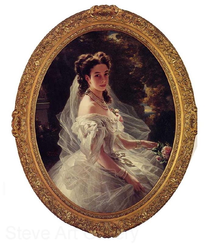 Franz Xaver Winterhalter Pauline Sandor, Princess Metternich France oil painting art